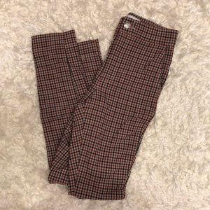 plaid hollister xxs bottoms:)